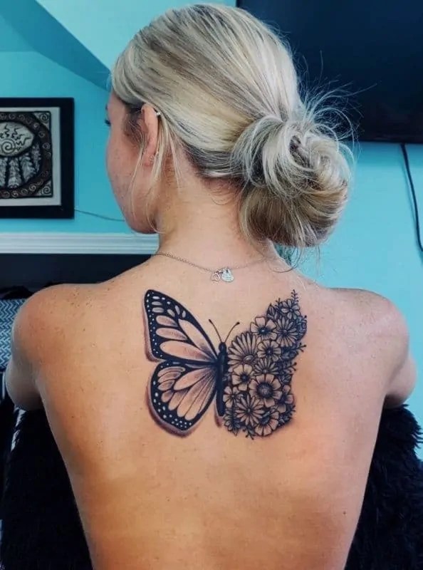 What to know before getting your first tattoo. 50 Beautiful Butterfly Back Tattoos And Their Meaning Beautyhacks4all
