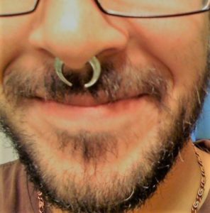 bull nose piercing