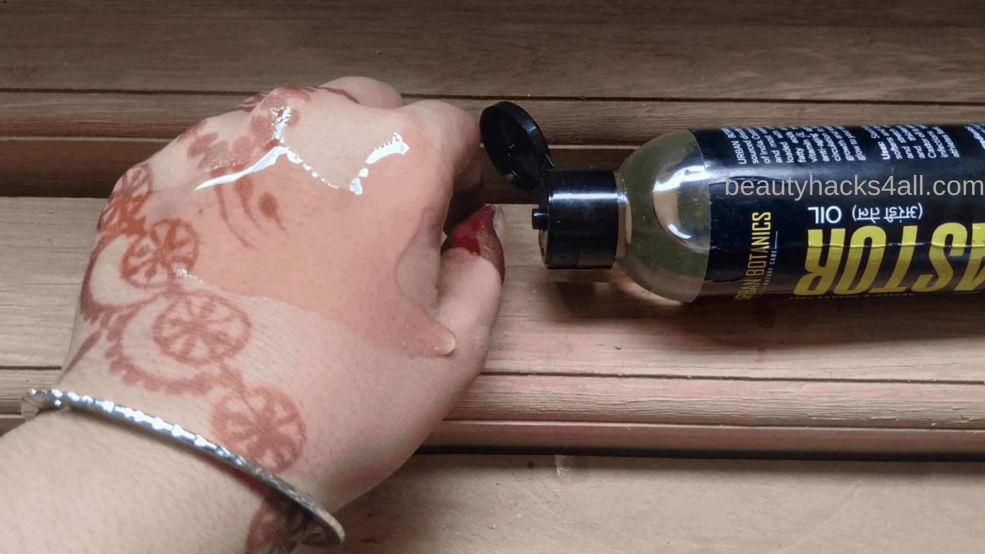 urban botanics castor oil texture