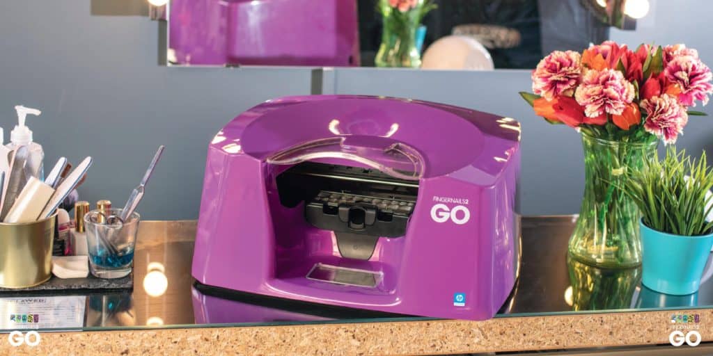 Fingernails2Go: Nail Art printer