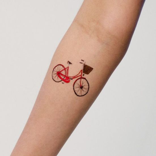cycling tattoo