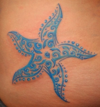 starfish tattoo for guys