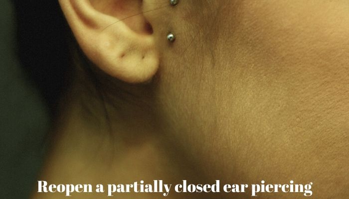 re pierce your ears