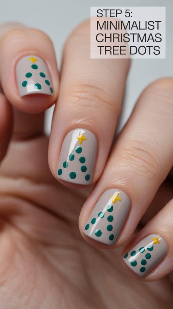minimalist-christmas-nail-dots