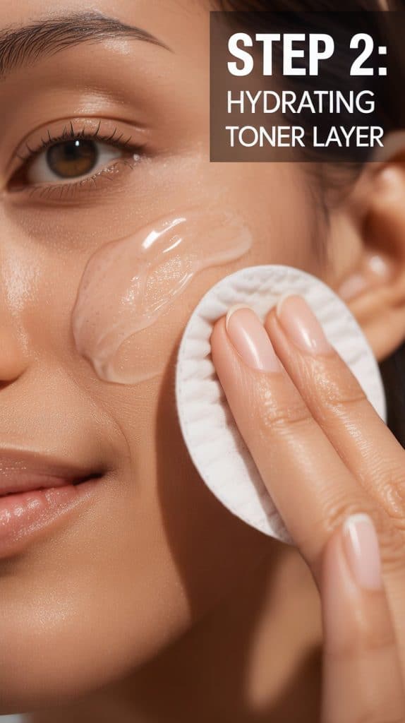 Hydrating-toner-layer