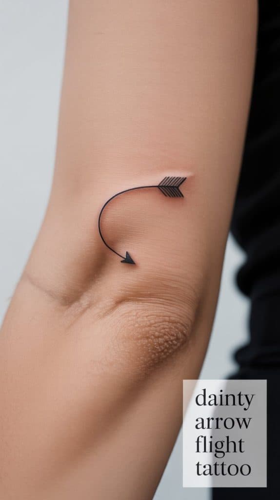 dainty-arrow-flight-tattoo