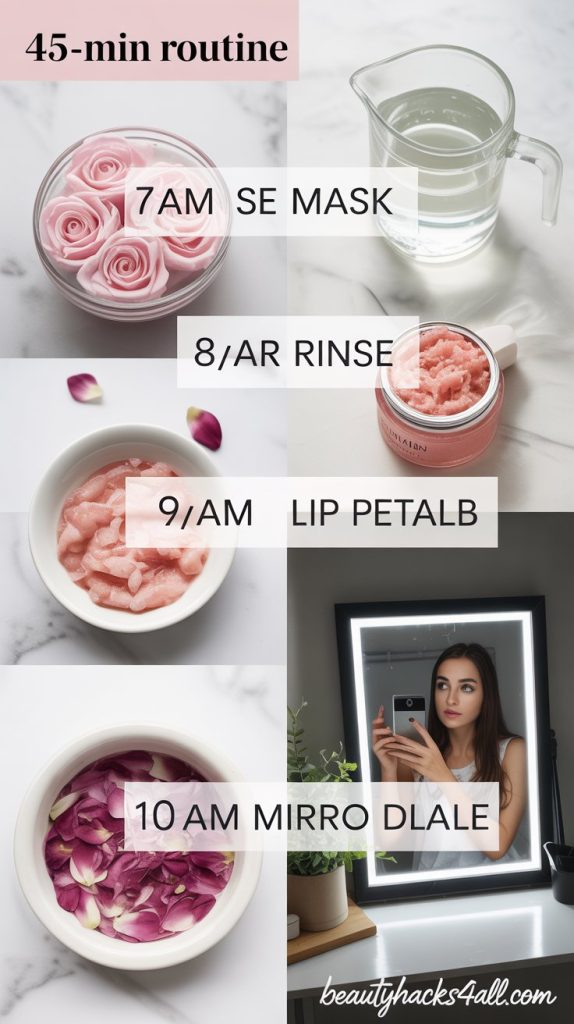 rose-day-care-Pamper-Schedule-Timeline