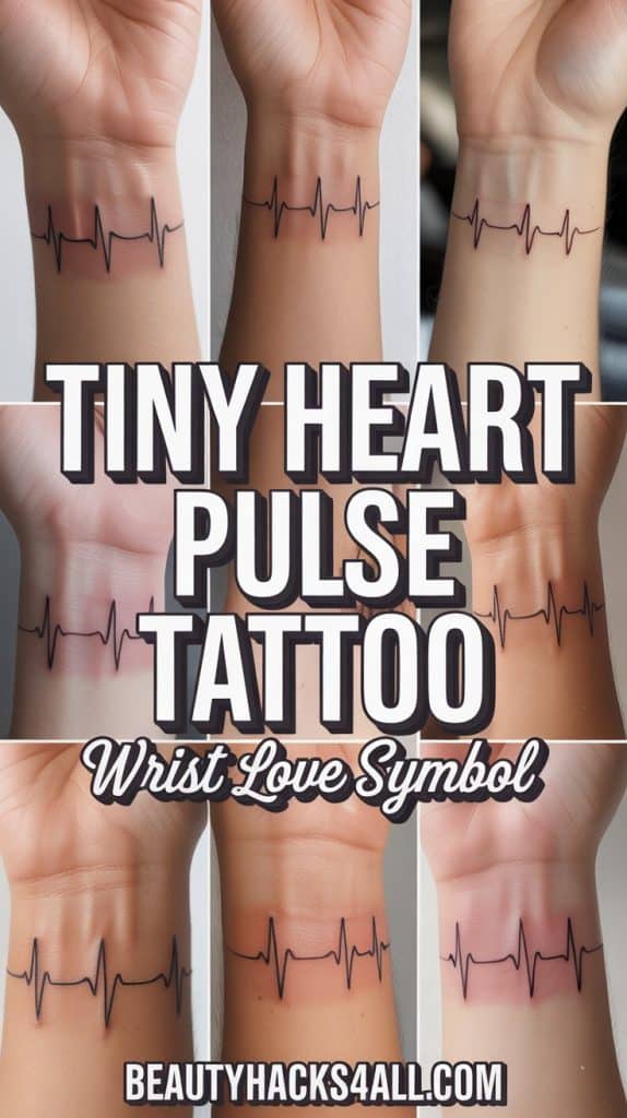 tiny-heart-pulse-tattoo