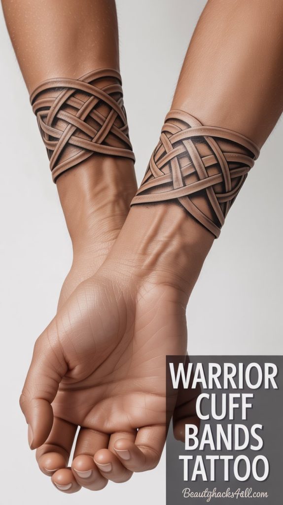 warrior-cuff-band-tattoo